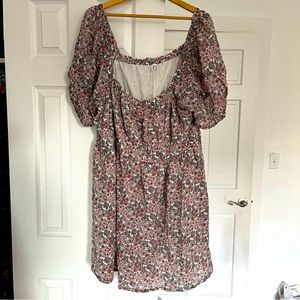 bp puff sleeve prairie dress